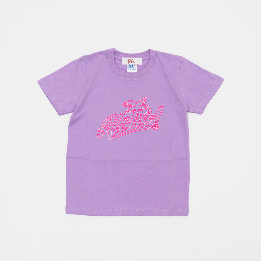 【KIDS】ALOHAネオンTシャツ