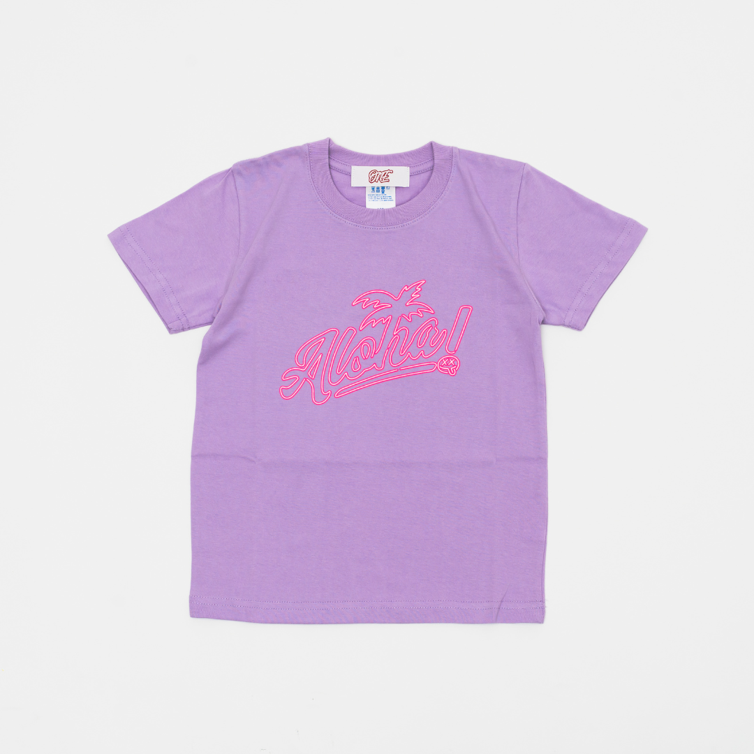 【KIDS】ALOHAネオンTシャツ