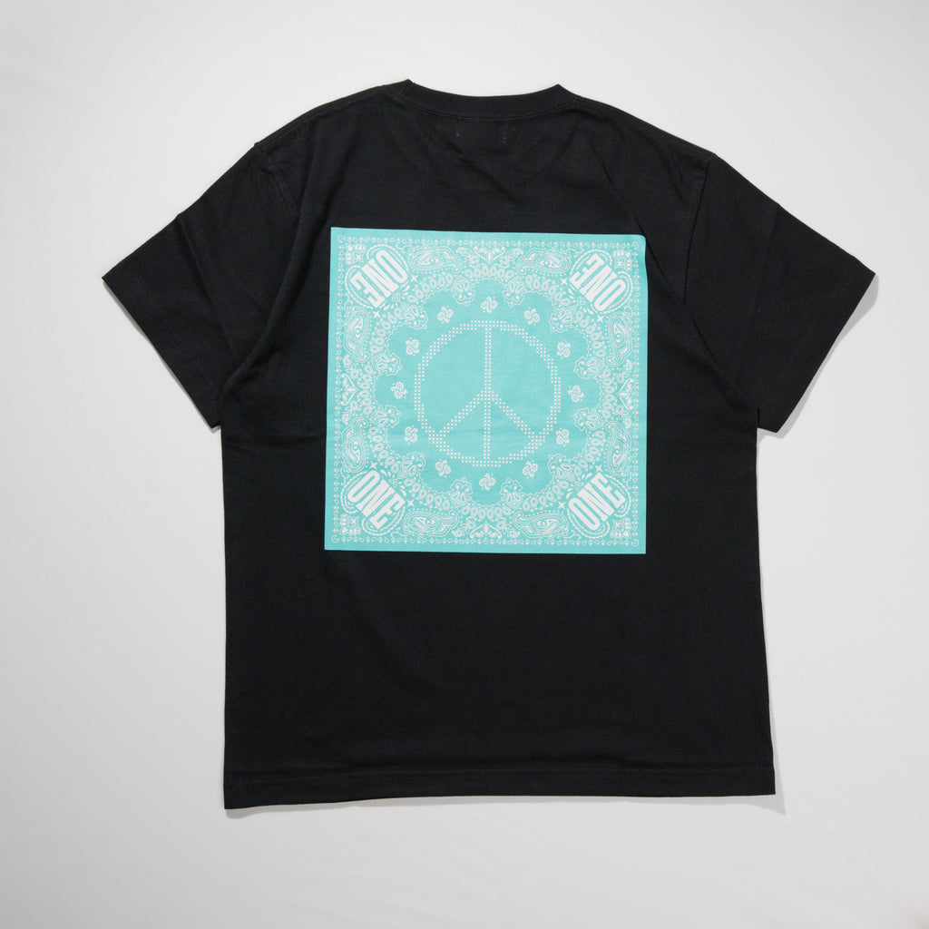 ONE ペイズリーTシャツ