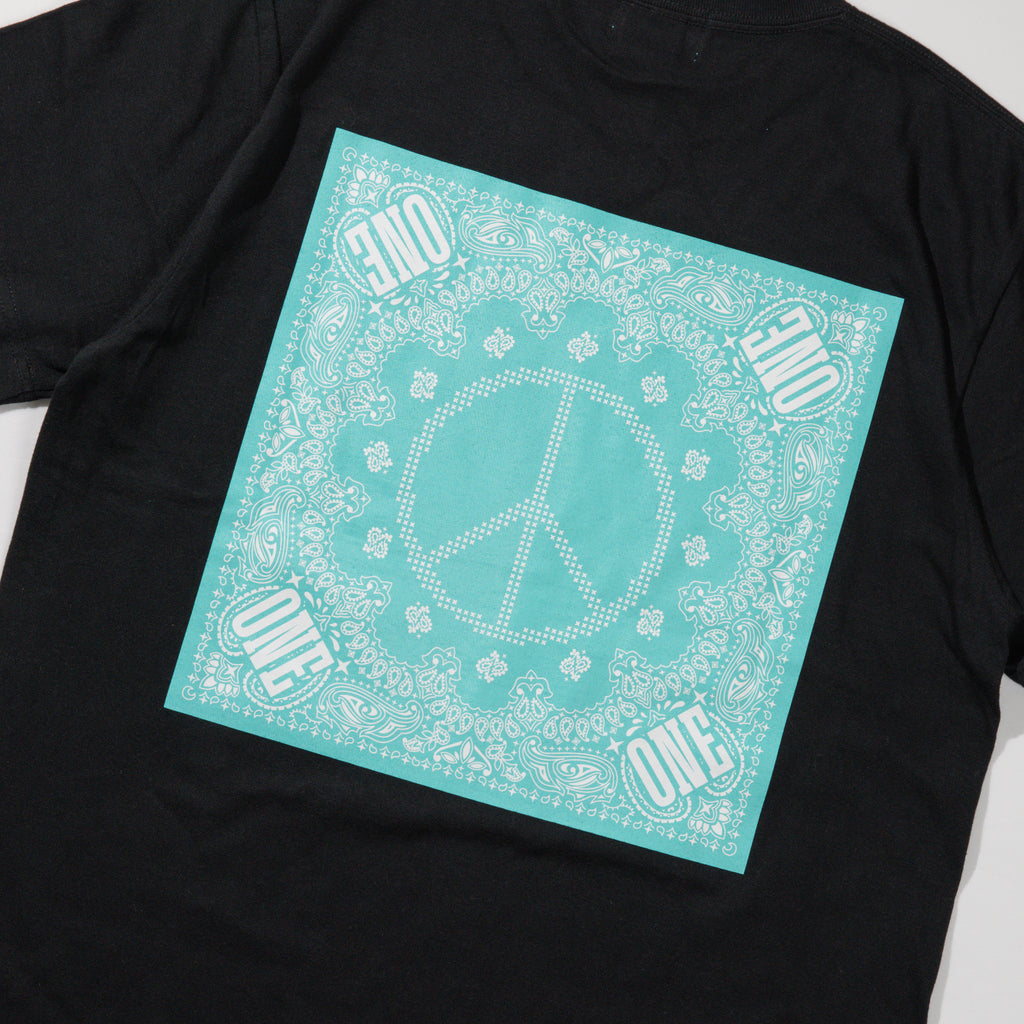 ONE ペイズリーTシャツ