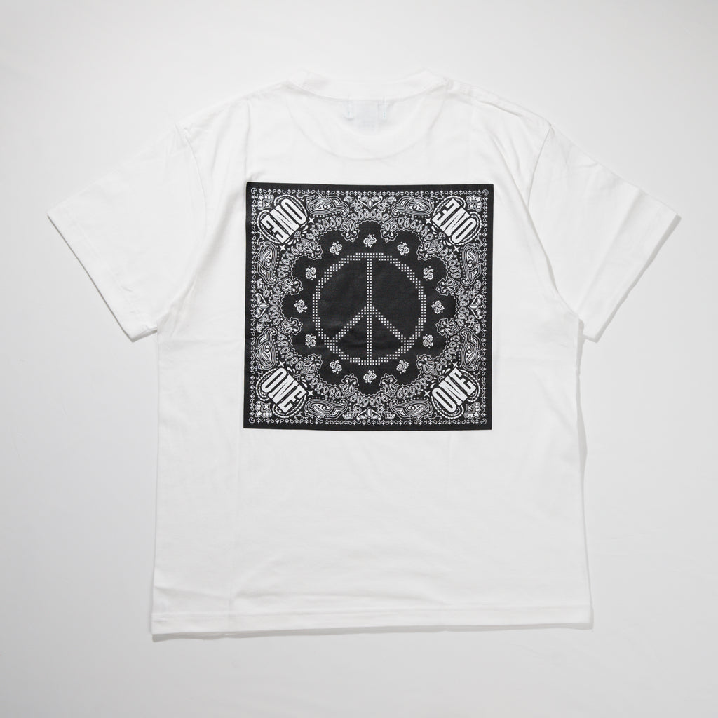 ONE ペイズリーTシャツ