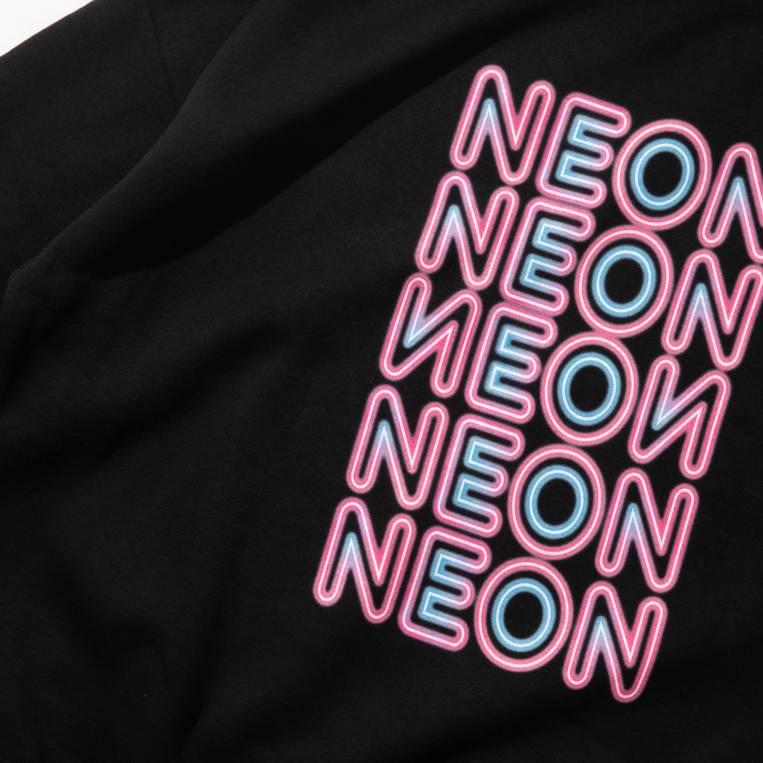 BACK NEONスウェット