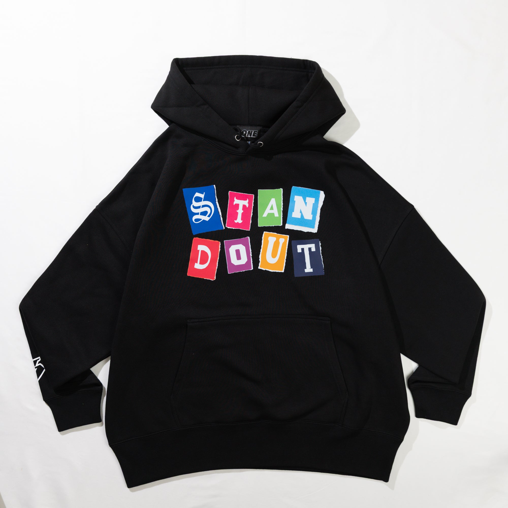 カラーブロックパーカー