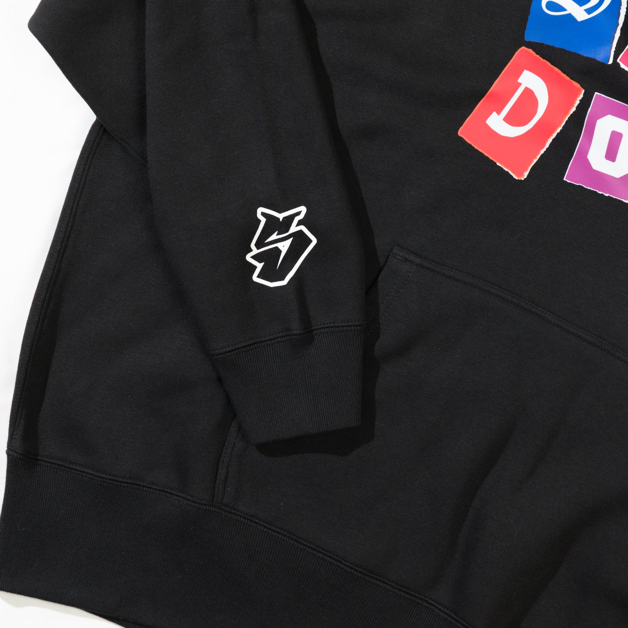 カラーブロックパーカー