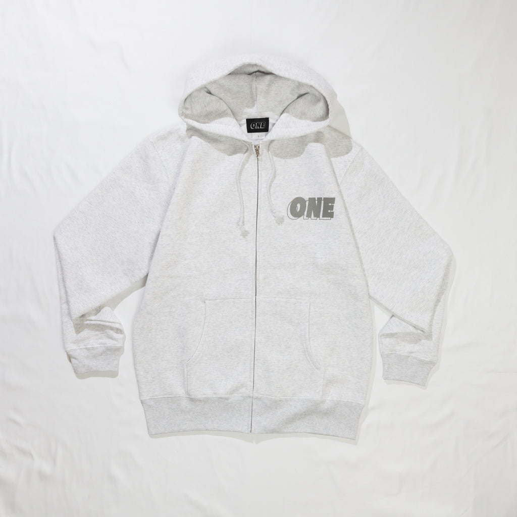 "ONE"AND ONLYジップパーカー