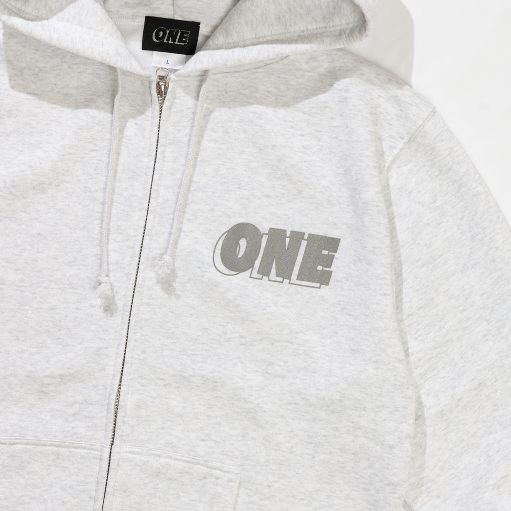 "ONE"AND ONLYジップパーカー