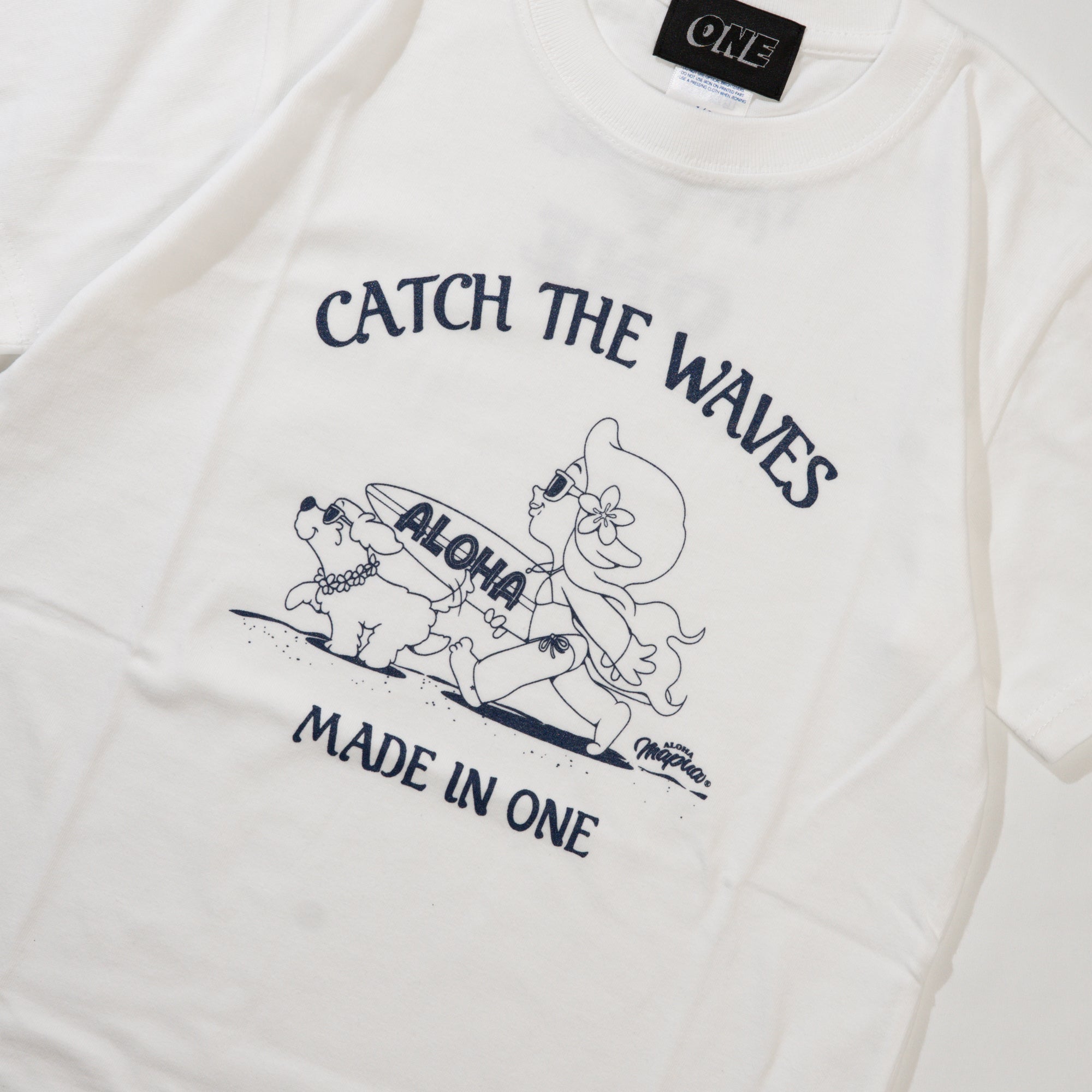 【KIDS】ONE×ALOHATMAPUAコラボシャツ