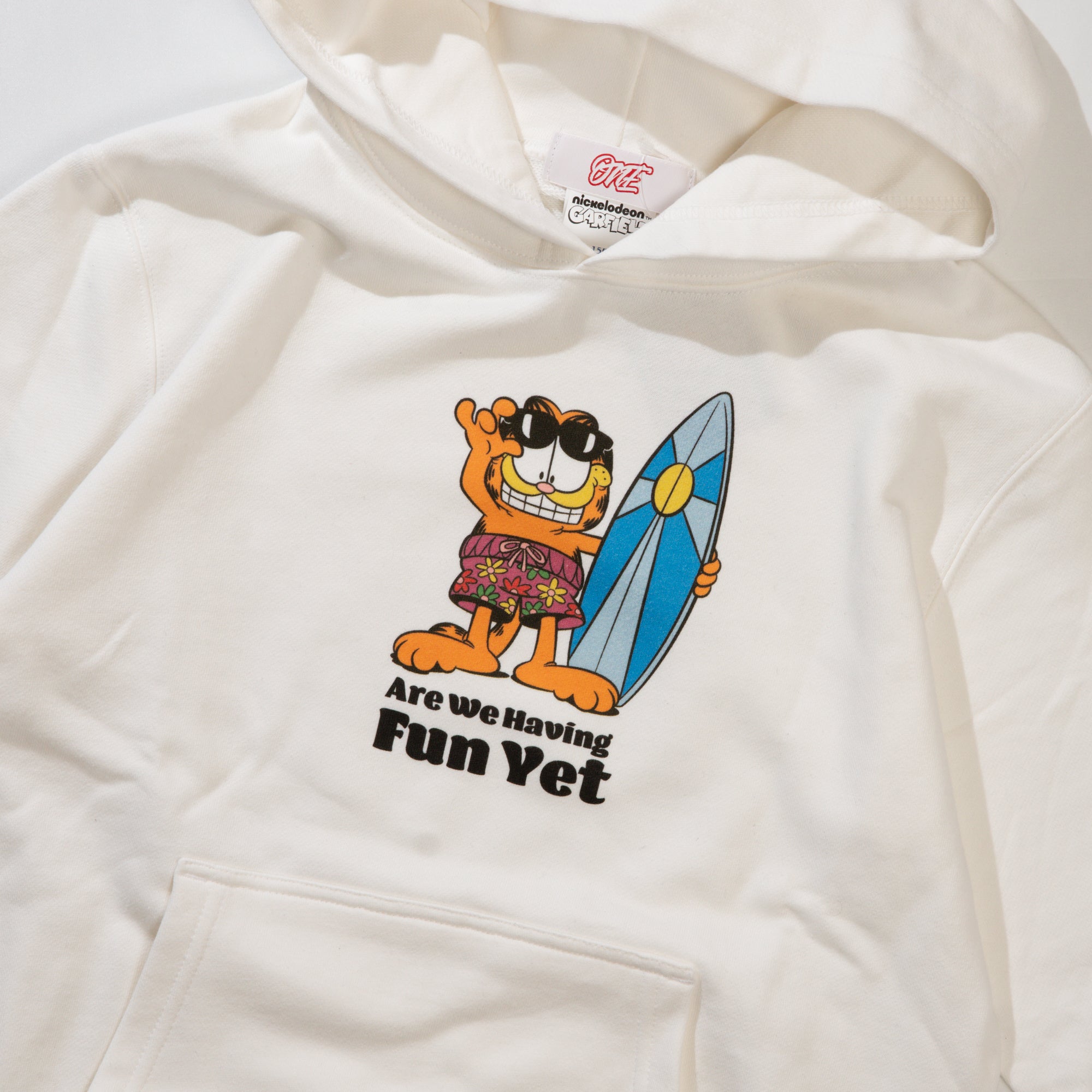 【KIDS】ONE×Garfieldパーカー