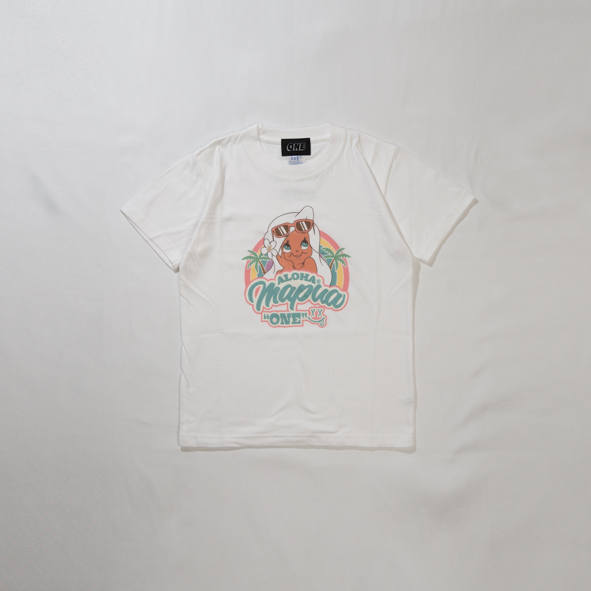 【KIDS】ONE×ALOHAMAPUAサングラスTシャツ