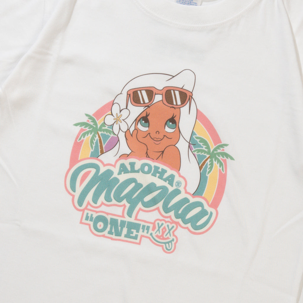 【KIDS】ONE×ALOHAMAPUAサングラスTシャツ