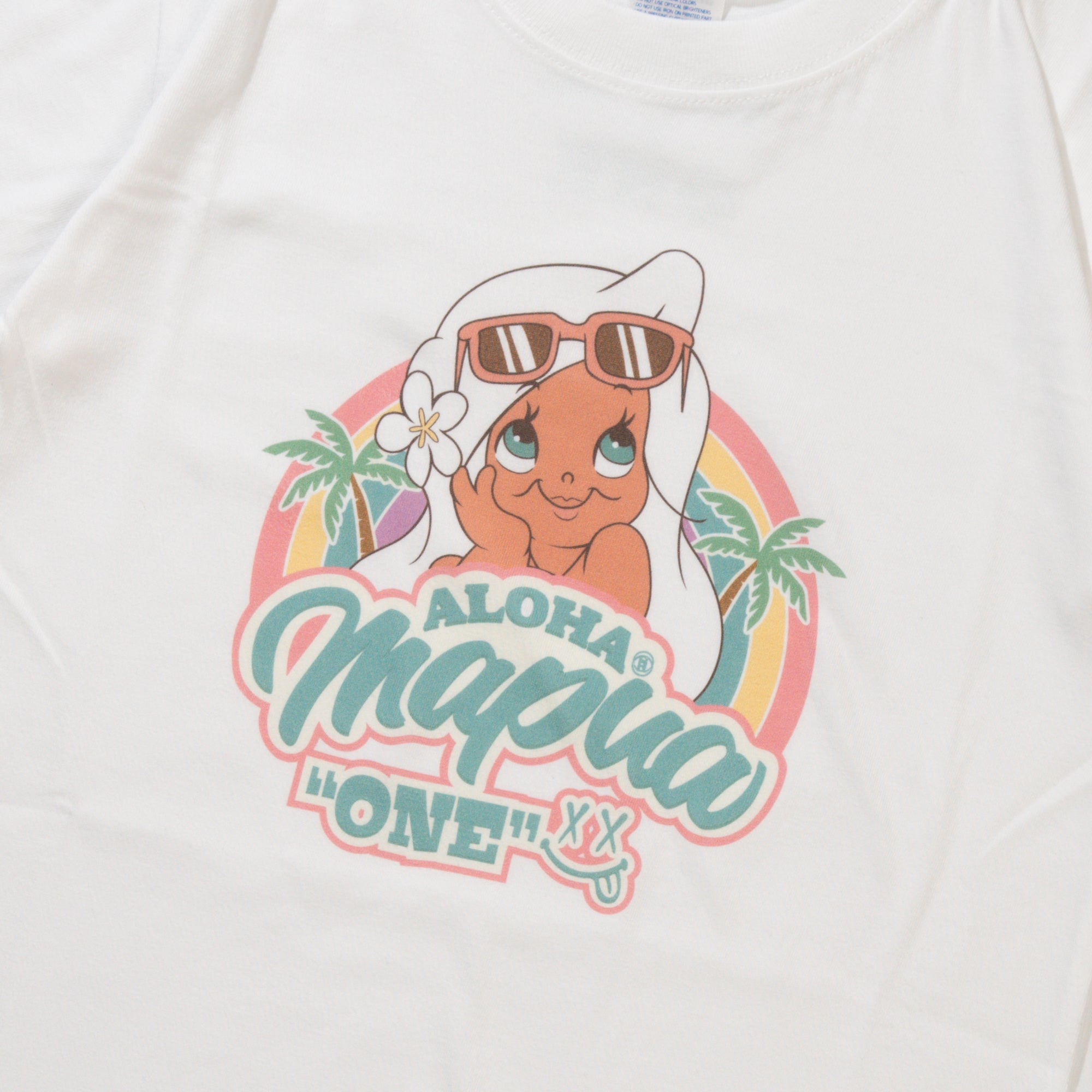 【KIDS】ONE×ALOHAMAPUAサングラスTシャツ
