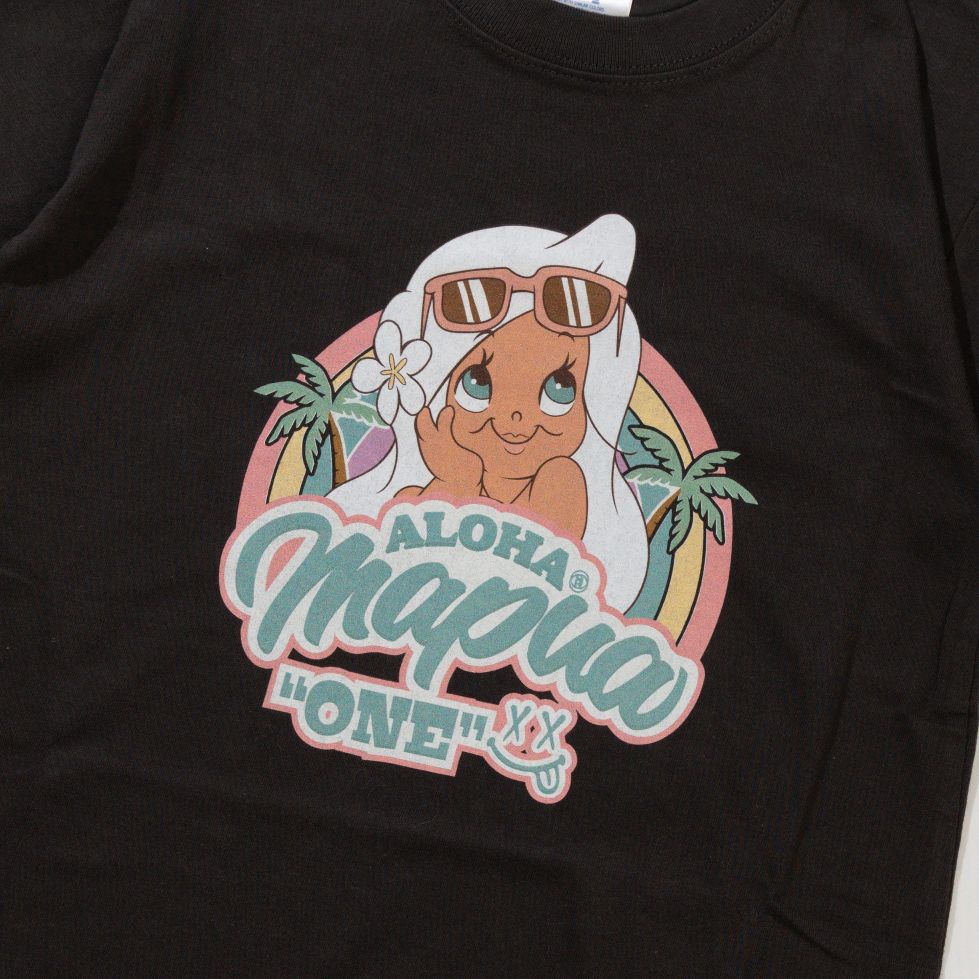 【KIDS】ONE×ALOHAMAPUAサングラスTシャツ