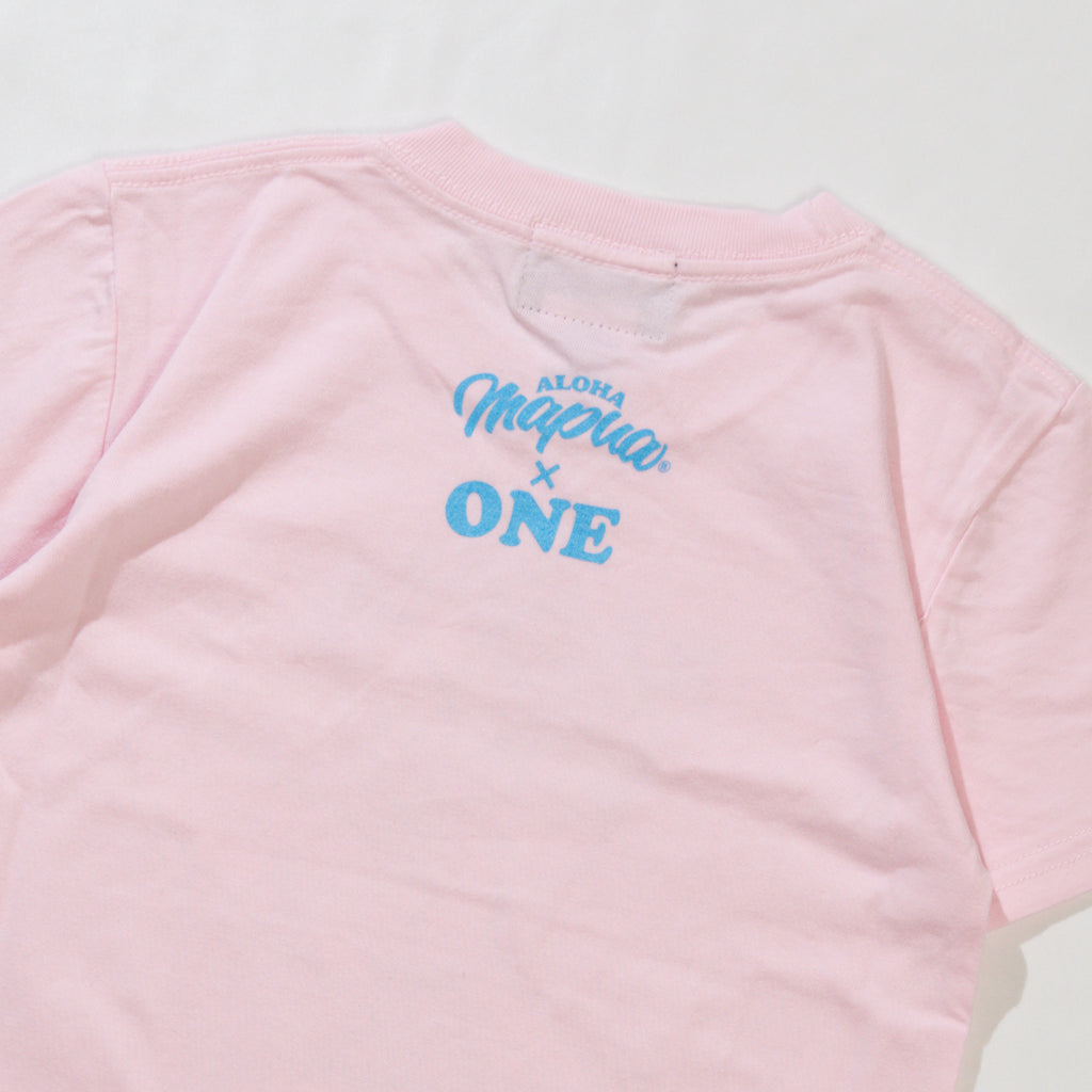 【KIDS】ONE×ALOHAMAPUA SURF Tシャツ