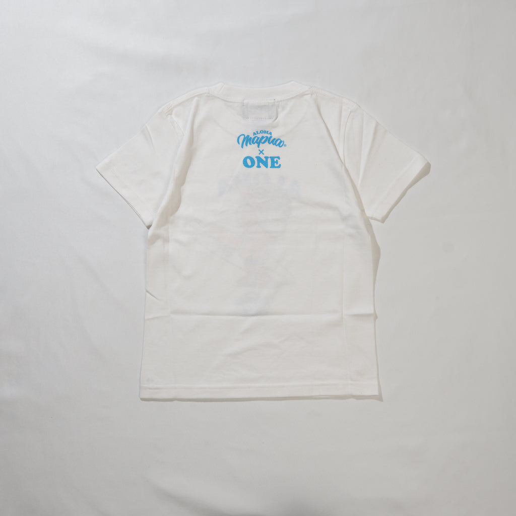 【KIDS】ONE×ALOHAMAPUA SURF Tシャツ