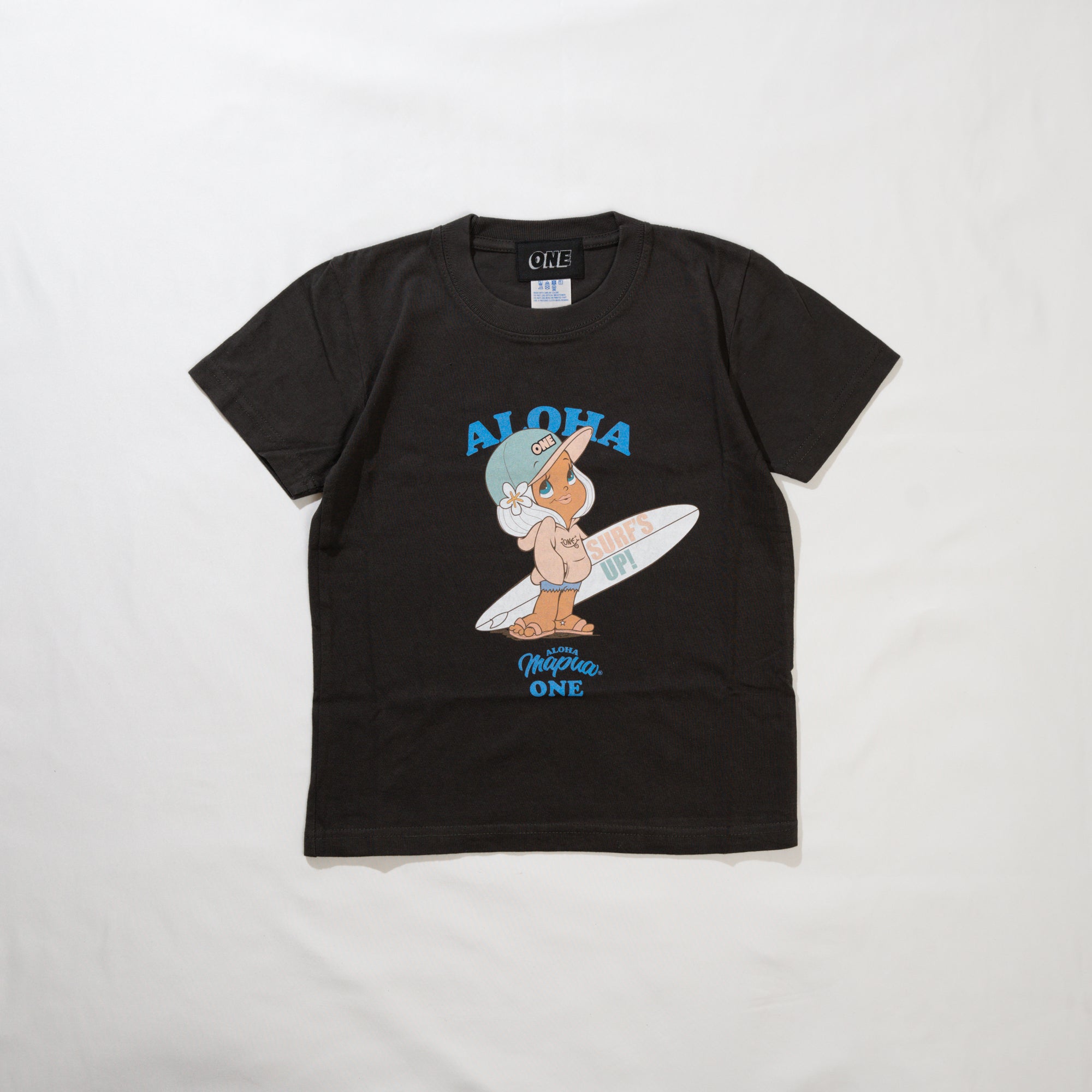 【KIDS】ONE×ALOHAMAPUA SURF Tシャツ