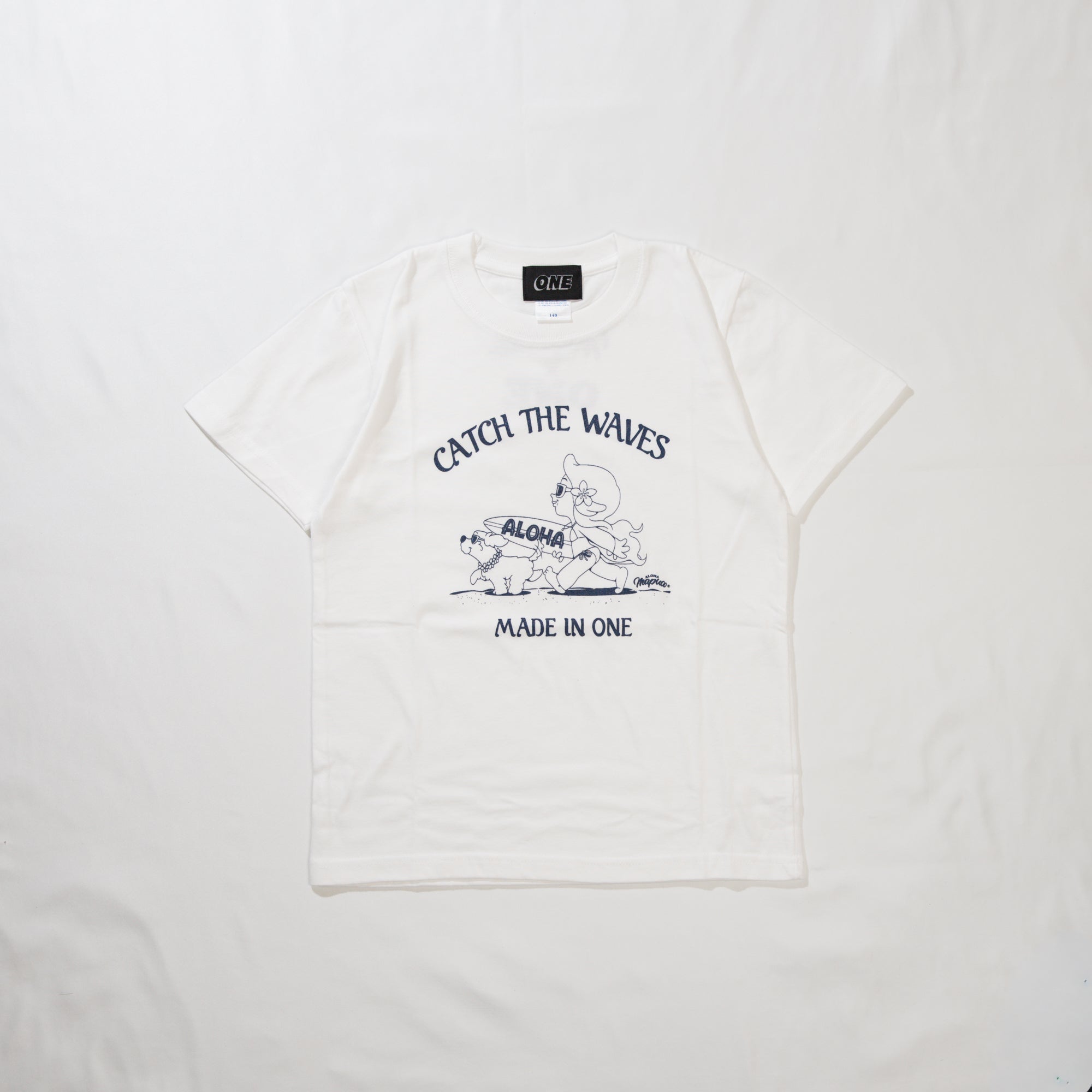 【KIDS】ONE×ALOHATMAPUAコラボシャツ