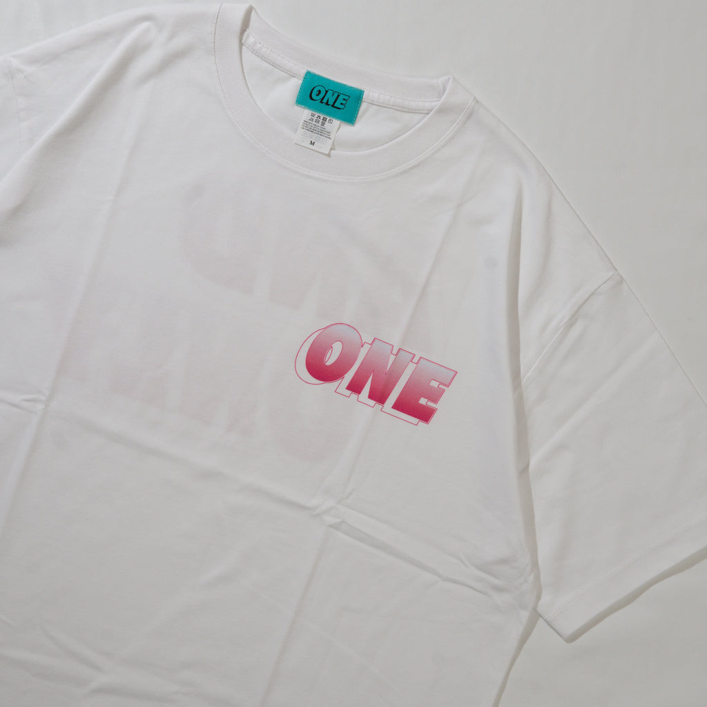 ONE AND ONLY グラデTシャツ