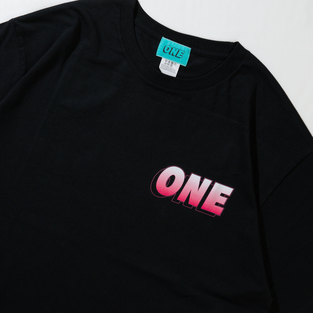 ONE AND ONLY グラデTシャツ