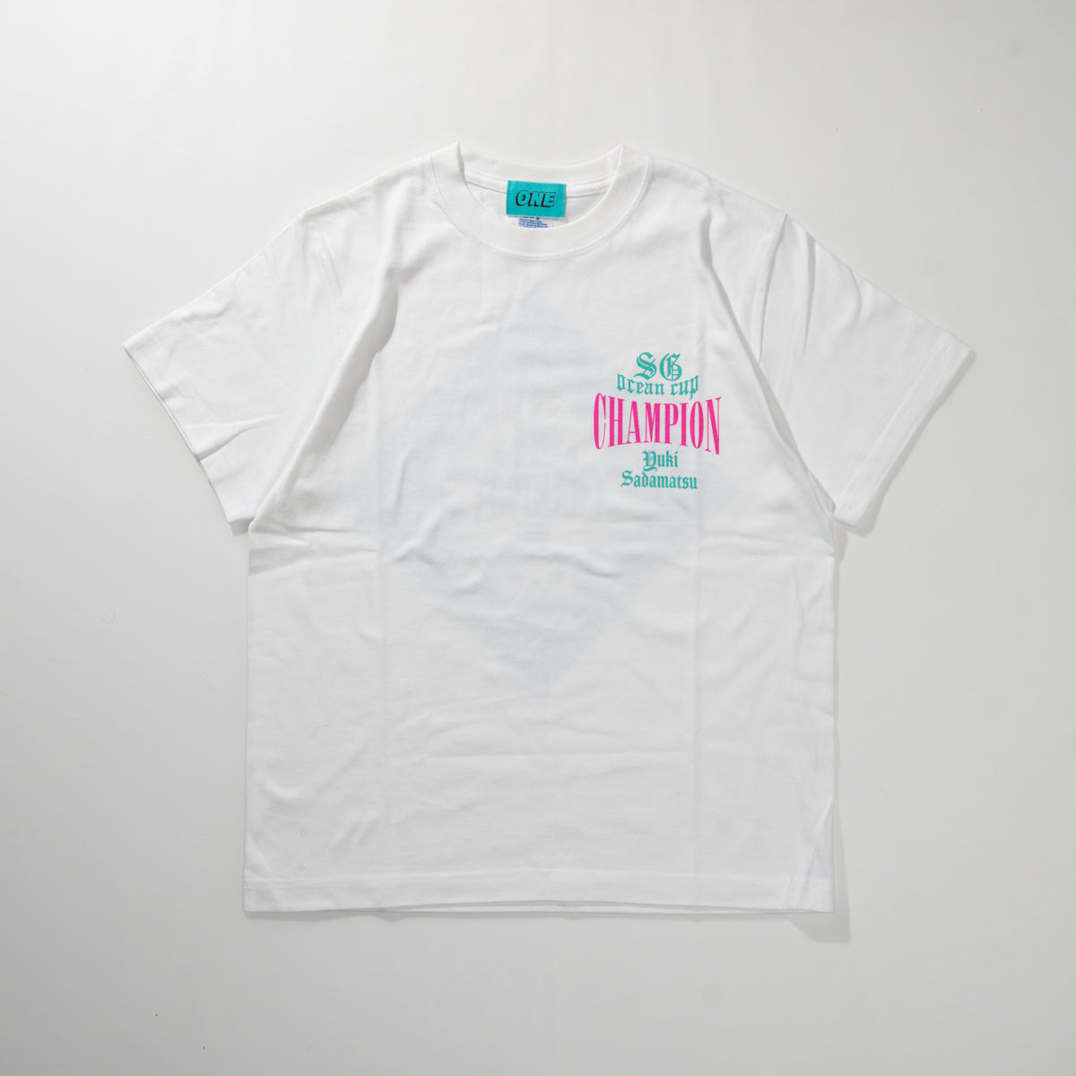 定松勇樹選手オーシャンカップ優勝Tシャツ