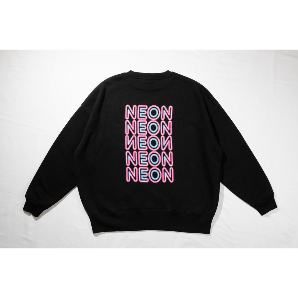 BACK NEONスウェット