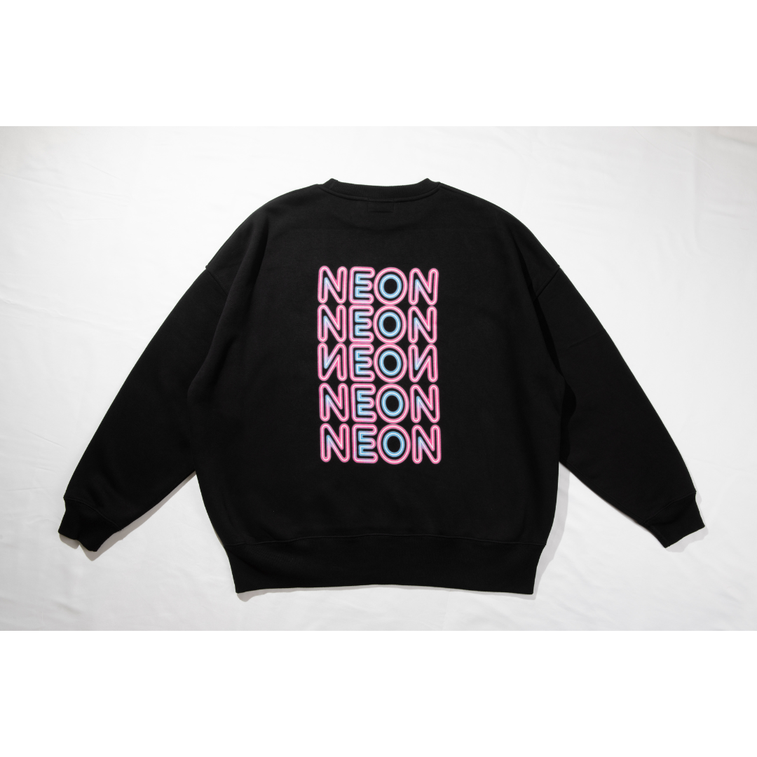 BACK NEONスウェット