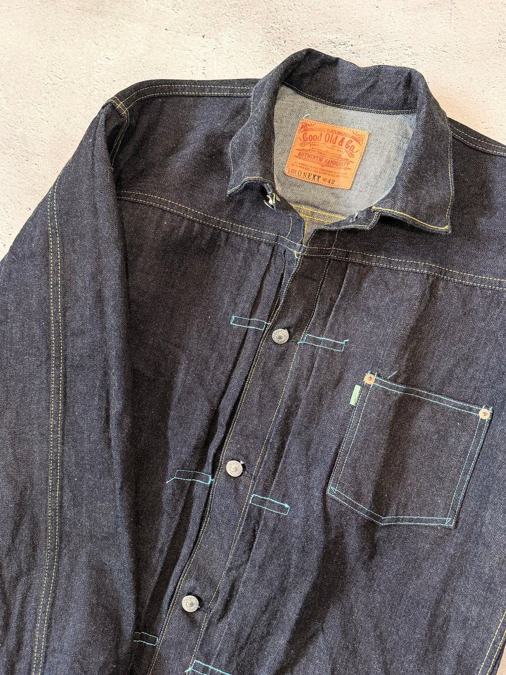 デニムセットアップ