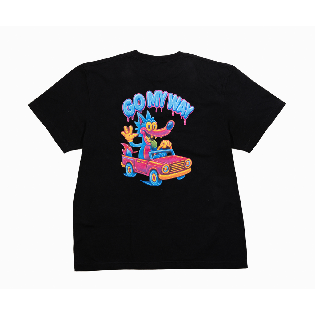 WOLF NEON Tシャツ