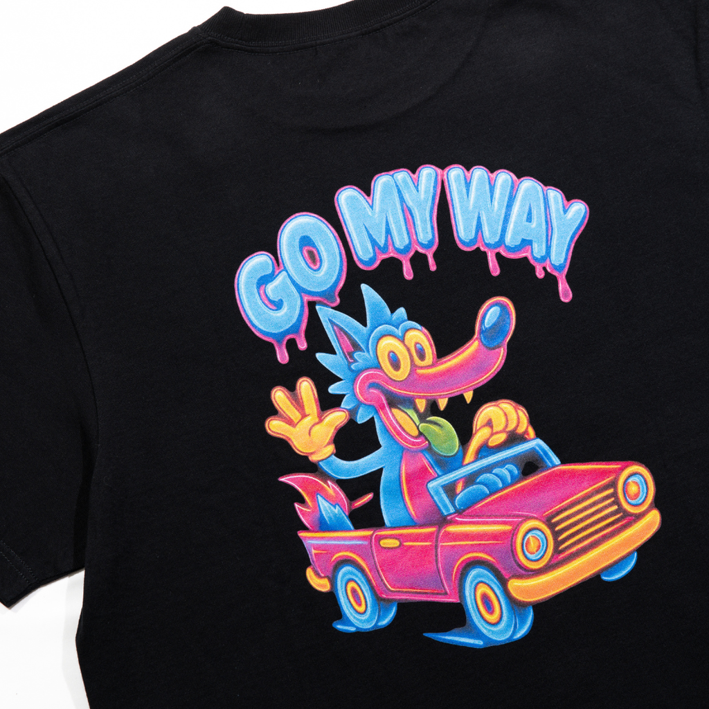 WOLF NEON Tシャツ