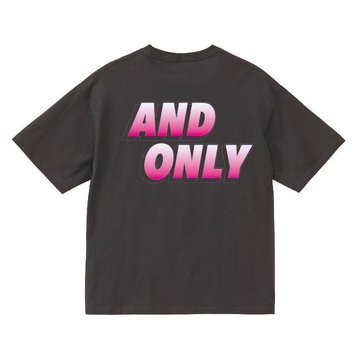 ONE AND ONLY グラデTシャツ